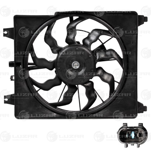 Электровентилятор кондиционера в сборе