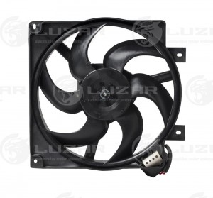 Электровентилятор охлаждения с кожухом с резист. LFK0118 LUZAR