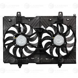 Электровентилятор охлаждения c кожухом (спарка) LFK 141G4 LUZAR