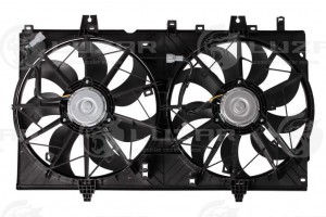 Электровентилятор охлаждения c кожухом (спарка) LFK14CM LUZAR