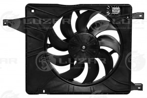 Электровентилятор охлаждения с кожухом с резист. LFK14JD LUZAR