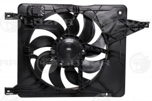 Электровентилятор охлаждения с кожухом с резист. LFK14JD LUZAR