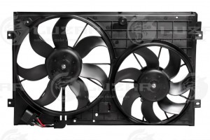 Электровентилятор охлаждения c кожухом (спарка) LFK18K2 LUZAR