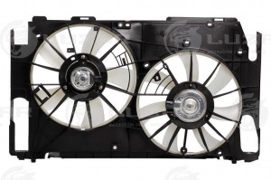 Электровентилятор охлаждения c кожухом (спарка) LFK19R4 LUZAR