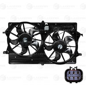 Электровентилятор охлаждения c кожухом (спарка) LFK1054 LUZAR