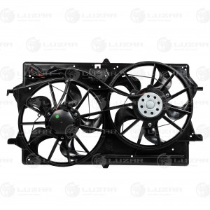 Электровентилятор охлаждения c кожухом (спарка) LFK1054 LUZAR