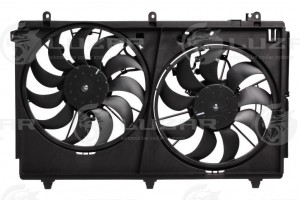 Электровентилятор охлаждения c кожухом (спарка) LFK1162 LUZAR