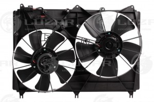 Электровентилятор охлаждения c кожухом (спарка) LFK2465 LUZAR