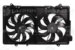 Электровентилятор охлаждения c кожухом (спарка) LFK25CX LUZAR