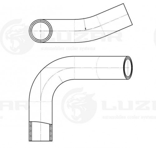 Патрубки системы охлаждения комплект