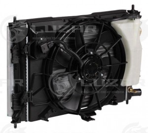 Блок охлаждения (радиатор+конденсер+вентилятор) LRK081L4 LUZAR