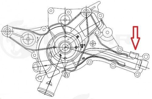 Насос водяной