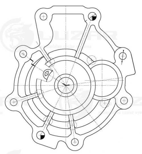 Насос водяной