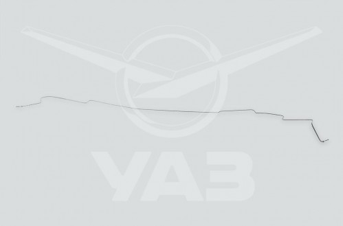 Трубка тормозная заднего левого тормоза