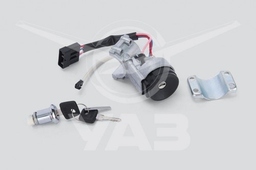 Замок зажигания с личинками