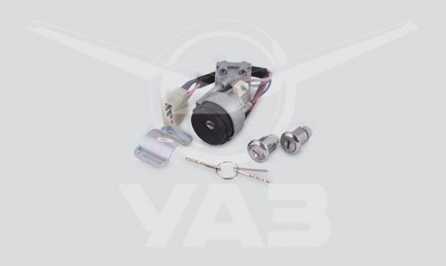 Замок зажигания с личинками