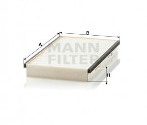 Фильтр салона CU2746 MANN FILTER