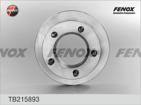 ДИСК ТОРМОЗНОЙ ПЕРЕДНИЙ TB215893 FENOX