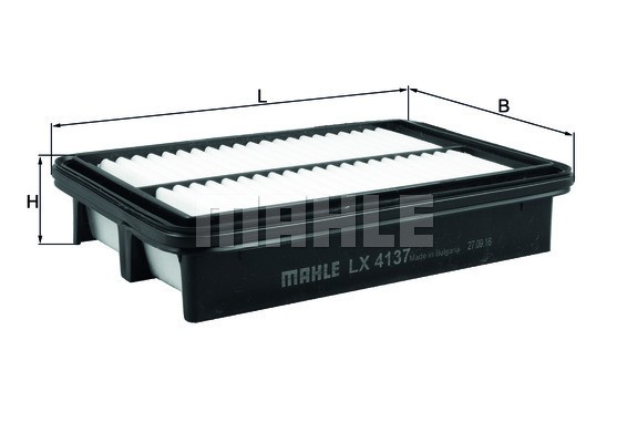 Фильтр воздушный LX4137 MAHLE