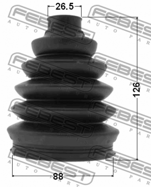 Пыльник ШРУСа 2917P-DIIIATF FEBEST