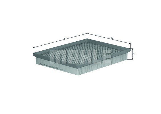 Фильтр воздушный LX1662 MAHLE