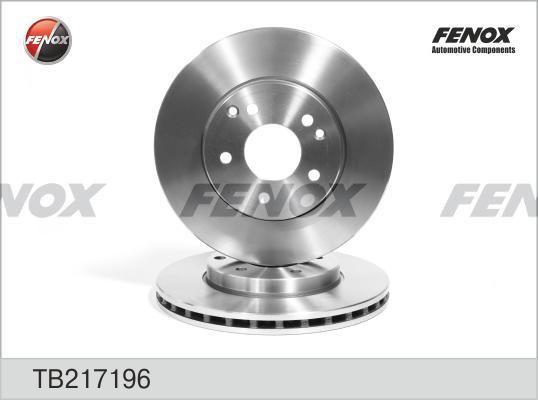 ДИСК ТОРМОЗНОЙ ПЕРЕДНИЙ TB217196 FENOX