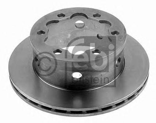 Диск тормозной 10639 FEBI BILSTEIN