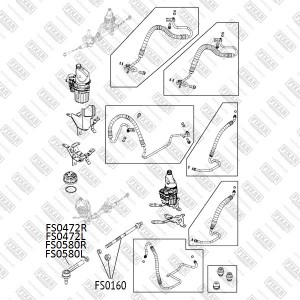Тяга рулевая FS0160 FIXAR