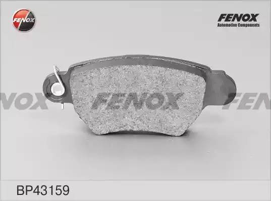 КОЛОДКИ ТОРМОЗНЫЕ ДИСКОВЫЕ ЗАДНИЕ BP43159 FENOX