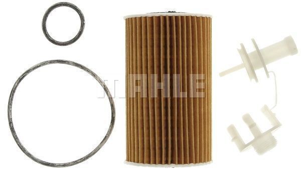 Фильтр масляный двигателя OX554D2 MAHLE