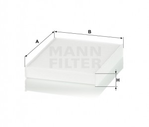 Фильтр салона CU2433 MANN FILTER