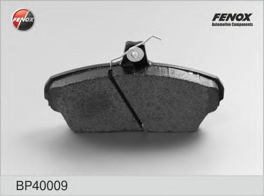 КОЛОДКИ ТОРМОЗНЫЕ ДИСКОВЫЕ ПЕРЕДНИЕ BP40009O7 FENOX