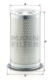 Фильтр воздушный C 2178 MANN FILTER