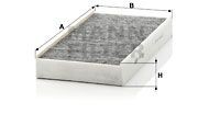 Фильтр салона CUK3240 MANN FILTER