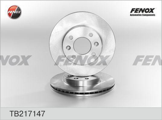 ДИСК ТОРМОЗНОЙ ПЕРЕДНИЙ TB217147 FENOX