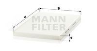 Фильтр салона CU3562 MANN FILTER