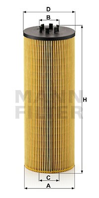 Фильтр масляный двигателя HU12140X MANN FILTER