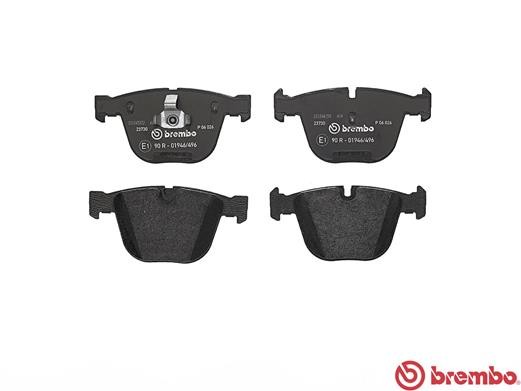 Колодки тормозные дисковые P06026 BREMBO