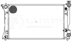 Радиатор охлаждения LRC19H0 LUZAR