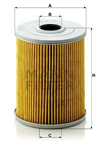 Фильтр масляный двигателя H 932-5 X MANN FILTER