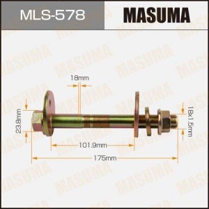 Болт регулировочный схода - развала MLS-578 MASUMA
