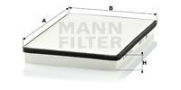Фильтр салона CU2672 MANN FILTER