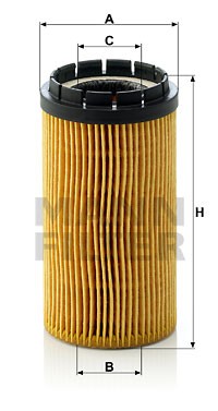 Фильтр масляный двигателя HU718X MANN FILTER