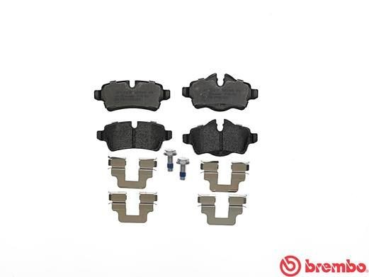 Колодки тормозные дисковые P06052 BREMBO