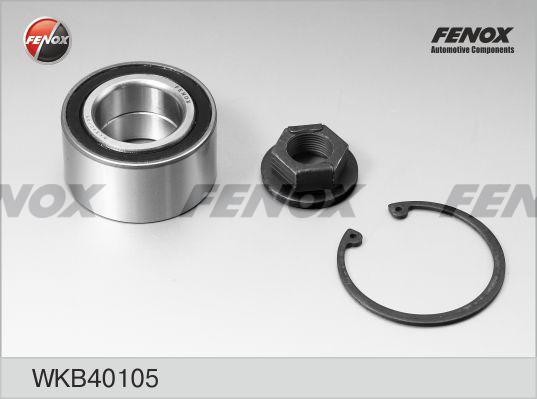 КОМПЛЕКТ ПОДШИПНИКОВ СТУПИЦЫ ПЕРЕДНЕЙ WKB40105 FENOX