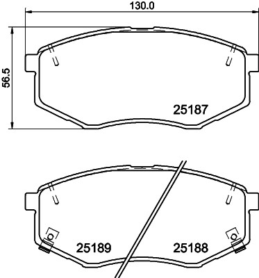 Колодки тормозные дисковые 8DB 355 029-101 PAGID