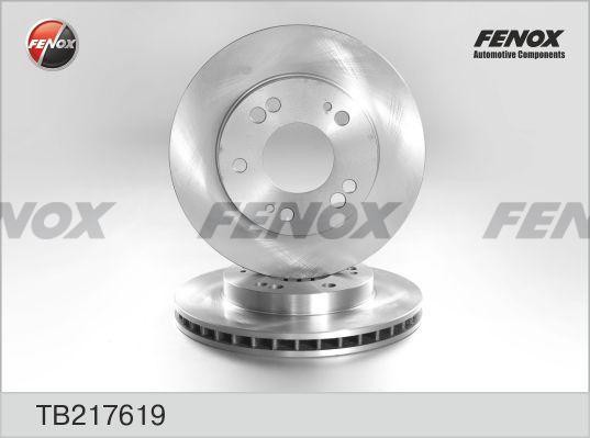 ДИСК ТОРМОЗНОЙ ПЕРЕДНИЙ TB217619 FENOX