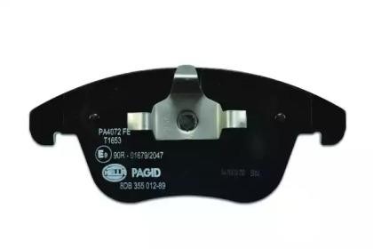 Колодки тормозные дисковые 8DB 355 012-891 PAGID