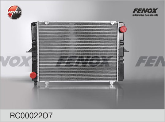 РАДИАТОР ОХЛАЖДЕНИЯ RC00022O7 FENOX