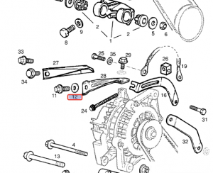 Шайба 11046152 DAEWOO